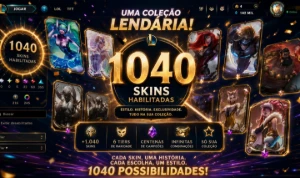 Conta Lol Mais De 1.000 Skins - League of Legends