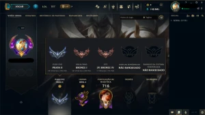 Conta Lol Mais De 1.000 Skins - League of Legends