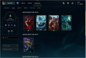 CONTA LEAGUE OF LEGENDS PLATINA2,ÓTIMA OPORTUNIDADE,MMR BOM! LOL