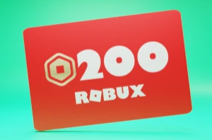 200 robux Gift card - Roblox