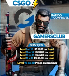 Boost de level Gamersclub - Subir de level GC - Counter Stri - Counter Strike CS