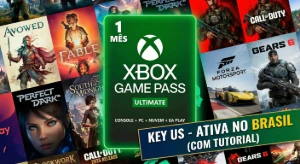 Xbox Game Pass Ultimate 1 Mês + RENOVÁVEL + PC Console Cloud - Assinaturas e Premium