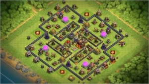 2 conta Clash of clans cv 10