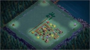 2 conta Clash of clans cv 10