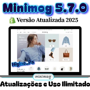 Tema Shopify Minimog + Atualizações - Others