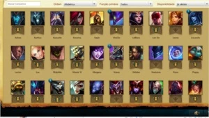 Conta Platina 3 - League of Legends LOL
