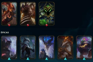 conta do LoL - Prata 3 - 103 Skins - League of Legends