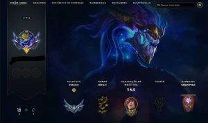 conta do LoL - Prata 3 - 103 Skins - League of Legends