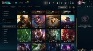 Conta 150 champions 70 skins - League of Legends LOL
