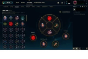 Conta de lol Diamante 4, 3 Skins e 10 Fragmentos de Skins - League of Legends