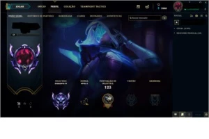 Conta de lol Diamante 4, 3 Skins e 10 Fragmentos de Skins - League of Legends