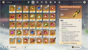 AR 54, vários personagens 5 estrelas e armas! - Genshin Impact