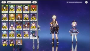 AR 54, vários personagens 5 estrelas e armas! - Genshin Impact