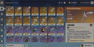 AR 59, 14 ARMAS T5, MUITOS PERSONAGENS - Genshin Impact