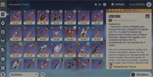 AR 59, 14 ARMAS T5, MUITOS PERSONAGENS - Genshin Impact