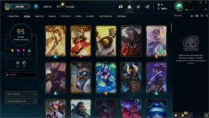 CONTA Rarissima GRAO MESTRE 590+ PDL - League of Legends LOL