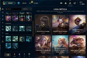 CONTA Rarissima GRAO MESTRE 590+ PDL - League of Legends LOL