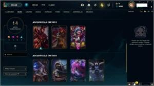 Conta ouro IV - League of Legends LOL