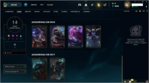 Conta ouro IV - League of Legends LOL