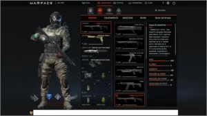 Conta Warface Patente 85 || 8 Warbox Cash || 8 Skins
