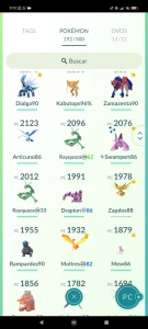 Vendo conta de pokémon Go com lendários, shinys,100% pra hj