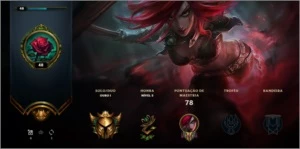 Conta SMURF Ouro 1 - League of Legends LOL