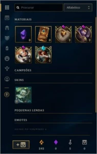 Conta de league of legends Gold 4  ( skins Vitoriosa 2014  ) LOL