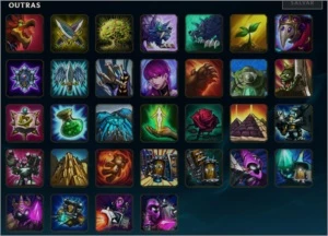 Conta de league of legends Gold 4  ( skins Vitoriosa 2014  ) LOL
