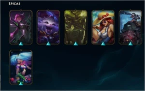 Conta de league of legends Gold 4  ( skins Vitoriosa 2014  ) LOL
