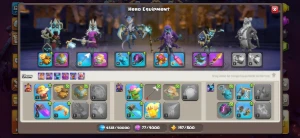 [MENOR PREÇO] CV18 Rushado - Bem encaminhado - com Skins - Clash of Clans