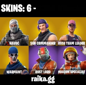 Conta Stw Og Fundador + 6 Skins + Take The L