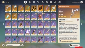 Vendo conta de Genshin AR59 no Server NA - Genshin Impact