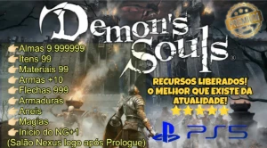 Demons Souls (PS5) - Almas, Itens, Magias, tudo liberado!!! - Outros