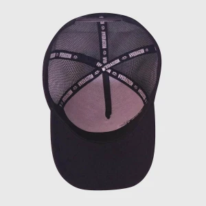 Boné Trucker Preto e Amarelo Hardvision - Artesanato e Personalizados
