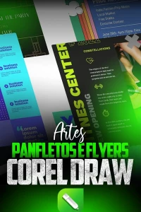 Panfletos e Flyers CorelDraw - Serviços Digitais