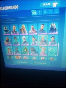 conta de fortnite s4