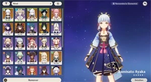 AR54 - BAAL, AYAKA, HUTAO, YAE, SHENHE, VENTI, TIGHNARI E + - Genshin Impact