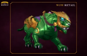 Montarias Wow - PACK de 5 Panteras - Blizzard