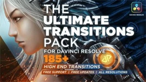 Ultimate Transitions Pack - DaVinci Resolve - Serviços Digitais