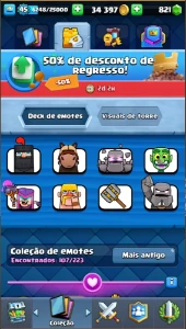 Conta Clash Royale │ 12 Cartas Lvl 14 │ 6546 Troféus