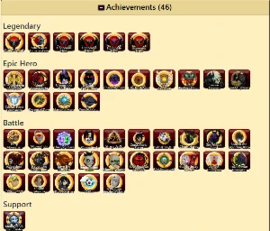 Conta com 11 Anos / Mid Game Base HC e Rare Rarity - Adventure Quest World AQW
