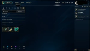 Cont Lol (league Of Legends)- 53 Champs - 14 Skins - Bom Mmr