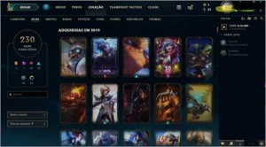 CONTAS ELO GOLD NO LEAGUE OF LEGENDS LOL