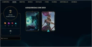 CONTA SMURF D4 MAIN SUPORTE 60% DE WIN - League of Legends LOL
