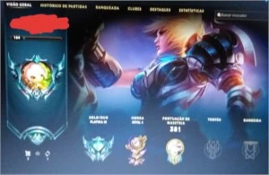 PLAT 3/ EZ E UDYR ULT/ 157 SKIN 90 CHAMP 21 M7 - League of Legends LOL