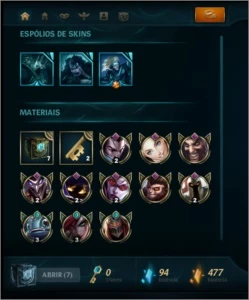 Conta Prata - 67 Campeões, 10 Skins, 3 PGs de Runas - League of Legends LOL