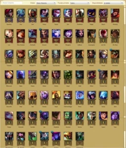 Conta Prata - 67 Campeões, 10 Skins, 3 PGs de Runas - League of Legends LOL