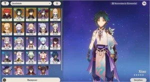 GENSHIN IMPACT-AR55 XIAO+DILUC+ZHONG C1+JEAN C1+TÚMULO+MONA