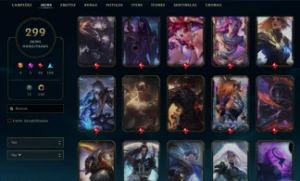 Conta de league of legends (lol) no valor de 2450