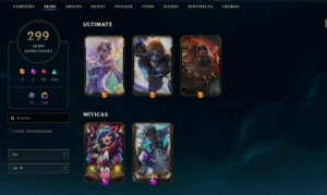 Conta de league of legends (lol) no valor de 2450